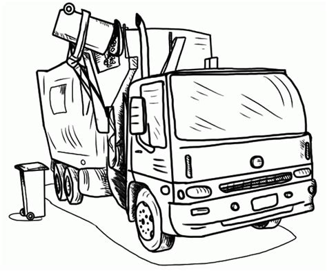 Https://tommynaija.com/coloring Page/trash Truck Coloring Pages