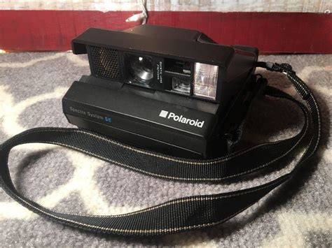 Vintage Polaroid Spectra System Se Film Instant Camera Photo Flash Uk