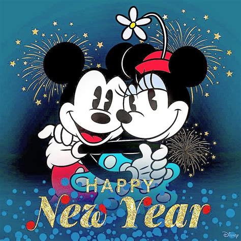 Pin By Crystal Mascioli On Mickey And Minnie Disney Happy New Year