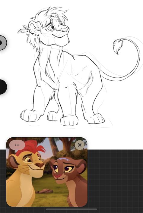 Kion X Rani Headcanon Cub WIP by oOmniXx on DeviantArt