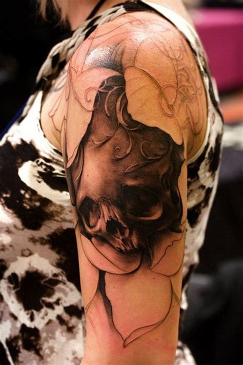 Idea 3 Skull Sleeve Tattoos Sugar Skull Tattoos Best Sleeve Tattoos