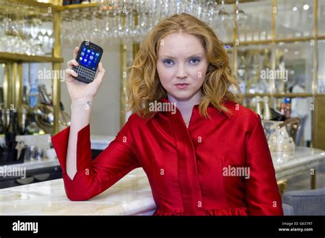 Actress And Model Lily Cole Launches The All New Blackberry Q10 At
