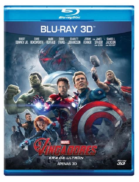 Os Vingadores Era De Ultron Blu Ray D Filme A O Multisom