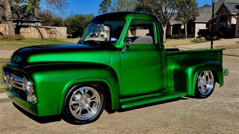 1955 Ford F100 Custom Pickup At Houston 2023 As S172 Mecum Auctions