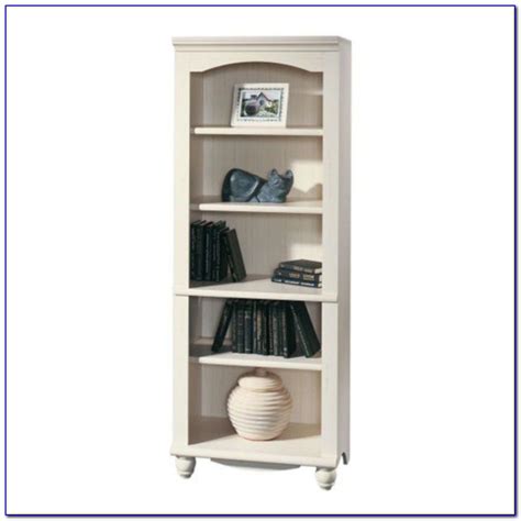 This itemsauder harbor view library/bookcase with doors , antiqued white finish. Sauder Harbor View Bookcase Antique White - Bookcase ...