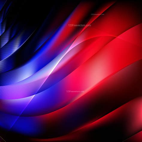 Abstract Black Red And Blue Background Vector Illustration