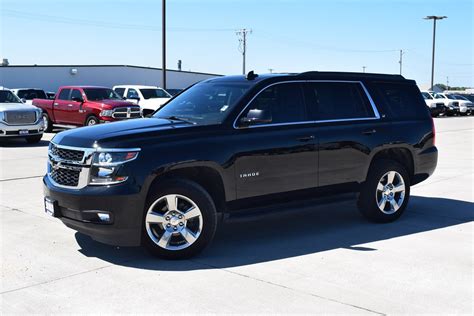 Certified Pre Owned 2017 Chevrolet Tahoe Lt Suv In Fremont 1t4323g