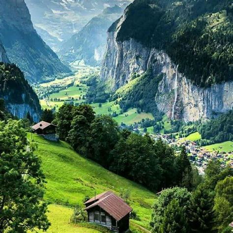 Lauterbrunnen Switzerland Places To Travel Beautiful Landscapes