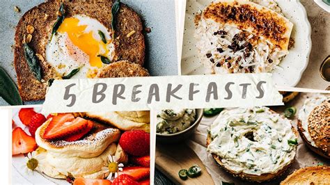 5 Easy Breakfast Ideas Fast Recipes For Breakfast Love To Eat Blog