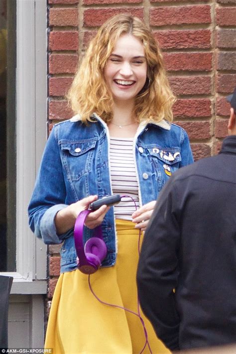 Lily james was photographed sunday filming a scene for the crime comedy in atlanta. Lily James on the set of new film Baby Driver in Atlanta ...