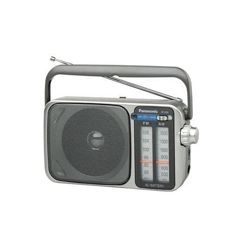 Panasonic Rf 2400dpc S Am And Fm Portable Radio With Ac And Dc Battery