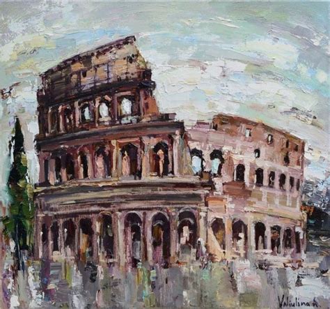 Colosseum By Anastasiya Valiulina Oil Painting #art #artphotography #