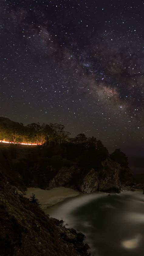 Milky Way Over Mcway Falls Photo By Jay Huang Source Mcway