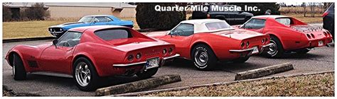 Classic Corvette Restoration Shop Quarter Mile Muscle Inc