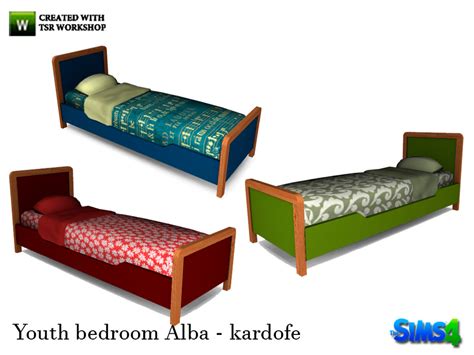 The Sims Resource Kardofeyouth Bedroom Albabed