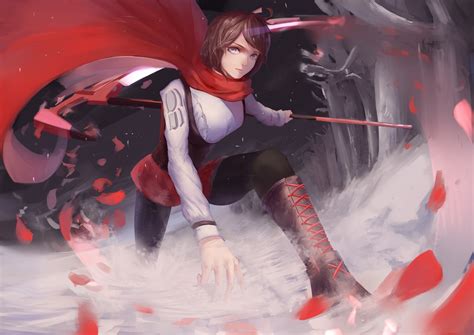 Fantasy Art Anime Rwby Ruby Rose Wallpapers Hd Desktop And Mobile Backgrounds
