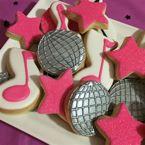 Disco Themed Cookies Dance Party Birthday Disco Birthday Party Pop