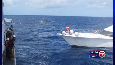 Coast Guard Rescues Boaters Stranded 70 Miles Off Key West Wsvn 7news