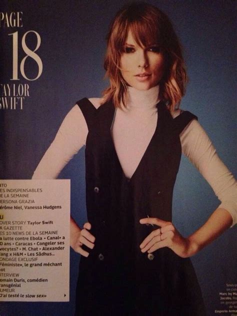 Taylor In The November 2014 Issue Of Grazia France Wearing An Emporio