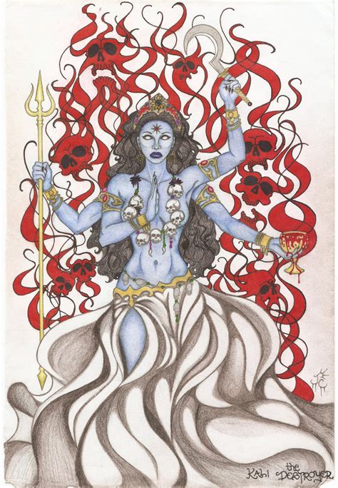 Kali The Destroyer By Jade Needles On Deviantart