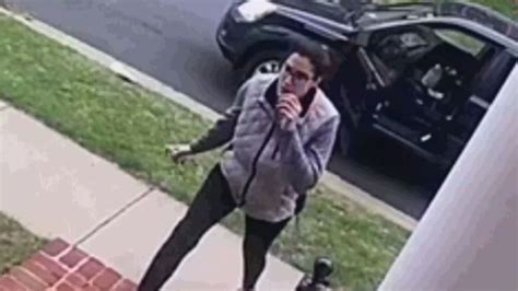 Caught On Camera Porch Pirate Jumps Out Of Car Steals Package In Seconds