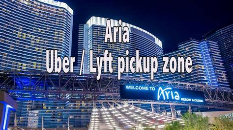 Aria Las Vegas Uber Lyft Rideshare Pickup Zone Youtube