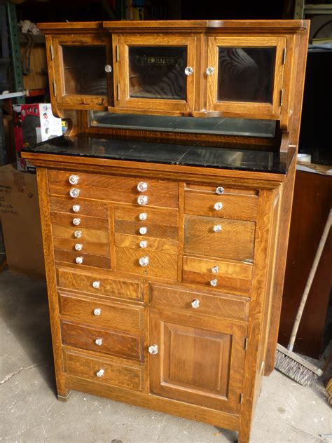 Antique Oak Dentist Cabinet « Obnoxious Antiques