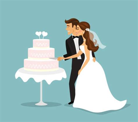 Best Wedding Cake Illustrations Royalty Free Vector Graphics And Clip