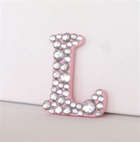 Silver Sparkle Bling Alphabet Letters 25 By Preppyinpinkusa