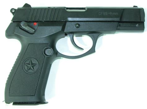 9mm Norinco Cf 98 Pistol An Export Version Of The Police Type 9mm Qsz