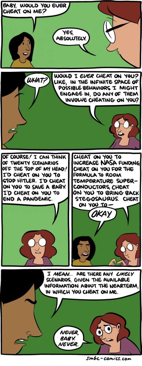 Reasonable Adultery Smbc Comics Laugh Of The Day Oh The Humanity You