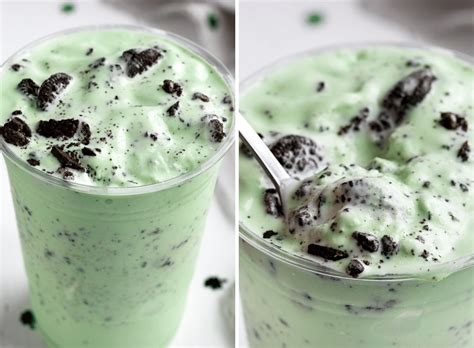 this copycat oreo shamrock mcflurry is the homemade version of the mcdonald s new st patrick
