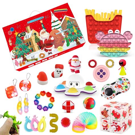 Advent Calendars Fidget Toys Pack For Kids24days Christmas Advent