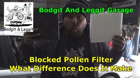 Do you come from england? Blocked Pollen Filter What Difference Does It Make Bodgit ...