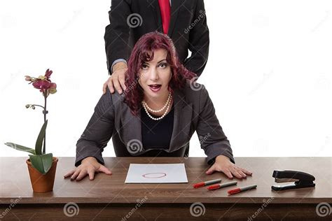 The Boss At Work Stock Image Image Of Submissive Office 61417701