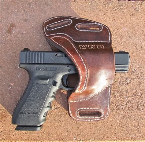 Custom Personalized Leather Gun Holster By Ozark Mountain Leather