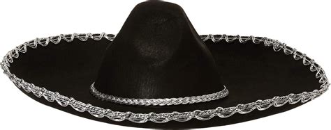 Forum Novelties Mens Adult Mexican Sombrero Costume Hat Black One
