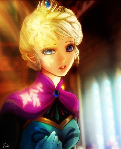 Queen Elsa By Esther Shen On Deviantart Disney Princess