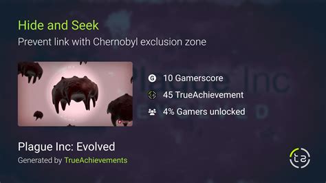 Hide And Seek Achievement In Plague Inc Evolved