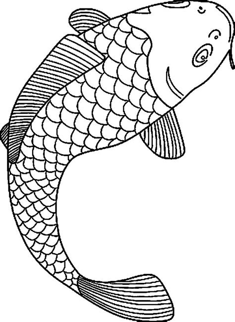 Drawing Koi Fish Coloring Pages - Download & Print Online Coloring