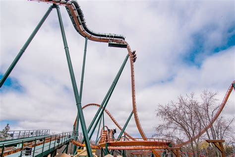 Yukon Striker The Tallest Fastest And Longest Dive Coaster In The World