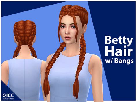 Qiccs Betty Hair With Bangs