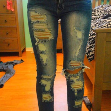 Shredded Summer Jean Simply Fashion Ripped Jeans Summer Jeans