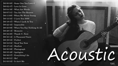 Top English Acoustic Love Songs 2020 Greatest Hits Ballad Acoustic