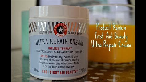 Review of First Aid Beauty Ultra Repair Cream - YouTube
