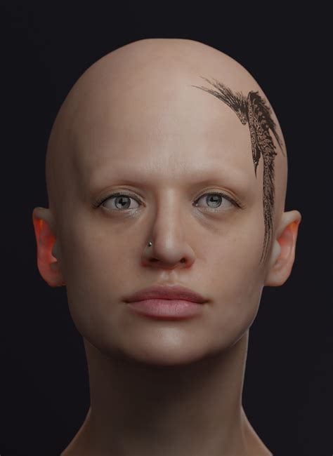Realistic Female Face Finished Projects Blender Artists Community