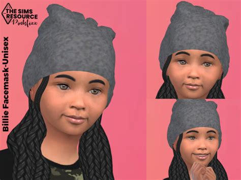 Billie Child Facemask By Pinkfizzzzz At Tsr Sims 4 Updates