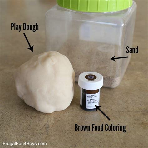 Mccormick food coloring, only $1.43 at walmart! How to Make Dirt Play Dough | Playdough, Playdough recipe ...