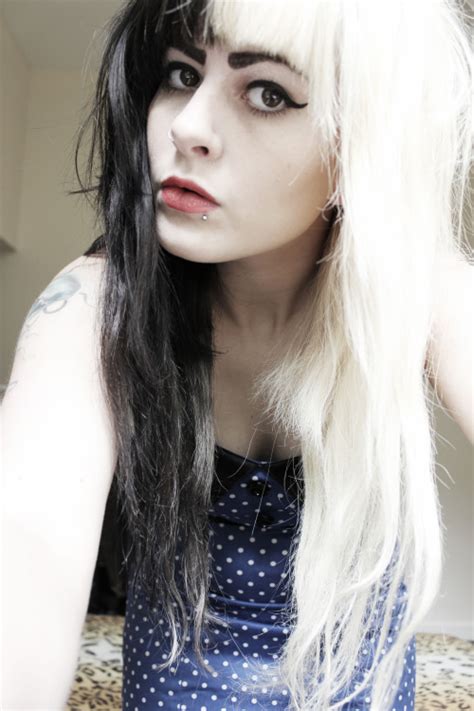Half Blonde Half Black Hair On Tumblr