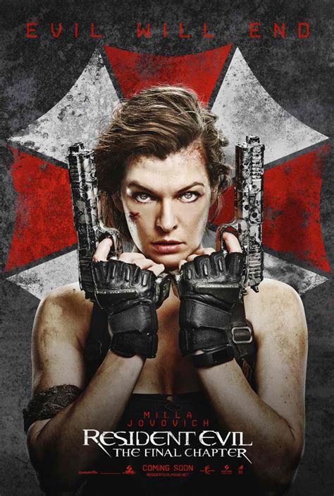 Manual To Lyf Resident Evil The Final Chapter Reveals New Posters